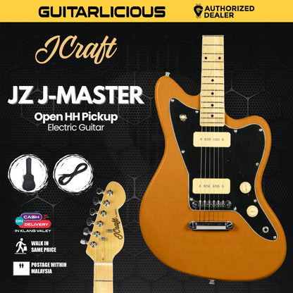 JCraft JZ J-Master / Jazzmaster Electric Guitar with Maple Fretboard and Open HH Pickup ( JZ-1 / JZ1 )