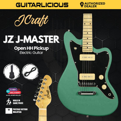 JCraft JZ J-Master / Jazzmaster Electric Guitar with Maple Fretboard and Open HH Pickup ( JZ-1 / JZ1 )