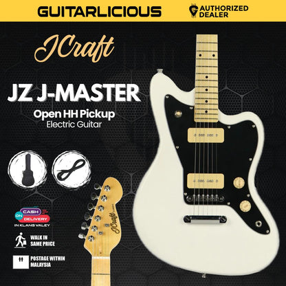 JCraft JZ J-Master / Jazzmaster Electric Guitar with Maple Fretboard and Open HH Pickup ( JZ-1 / JZ1 )
