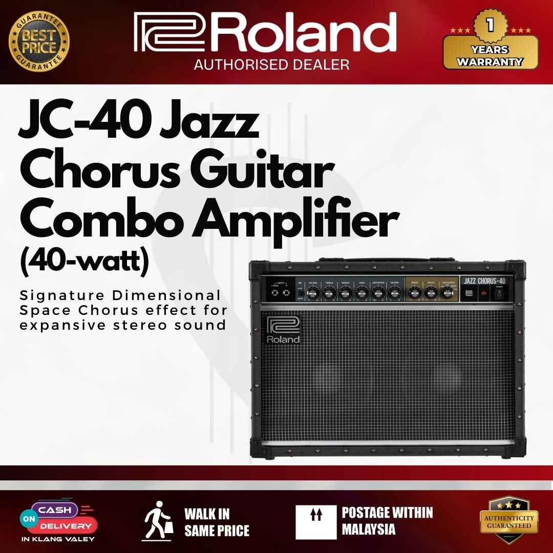 Roland JC-40 Jazz Chorus Guitar Combo Amplifier