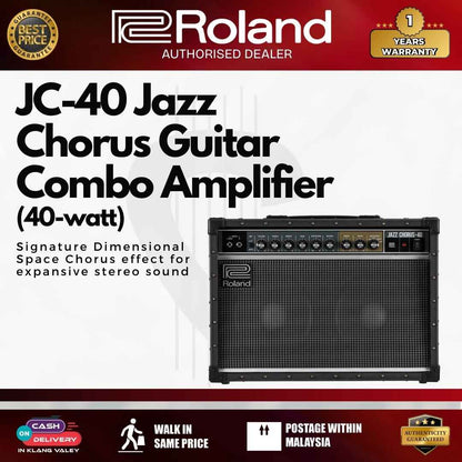 Roland JC-40 Jazz Chorus Guitar Combo Amplifier