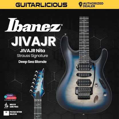 Ibanez JIVAJR Nita Strauss Signature Electric Guitar - Deep Sea Blonde