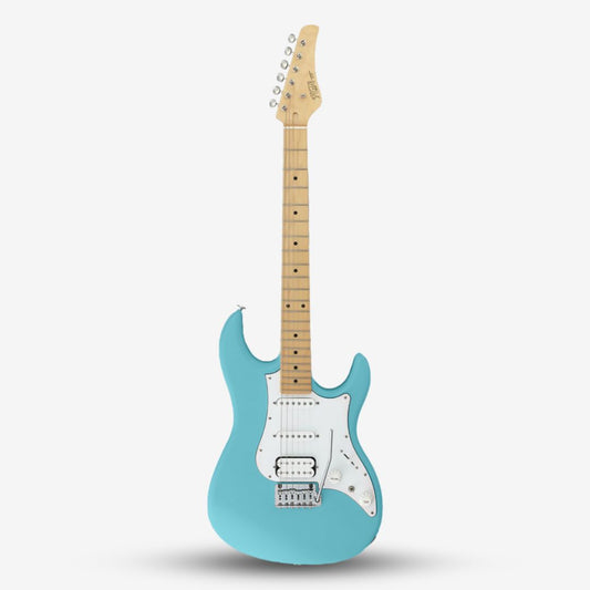 FUJIGEN FGN JOS2TDM J-Standard Odyssey Series (HSS) Stratocaster w/ tremolo Electric Guitar, Maple FB (Made In Japan) - Mint Blue