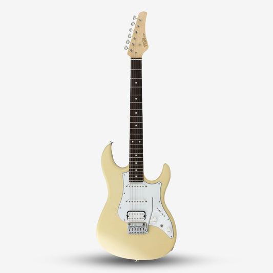 FUJIGEN FGN JOS2TDR J-Standard Odyssey Series (HSS) Stratocaster w/ tremolo Electric Guitar, Rosewood FB (Made In Japan) - Ivory