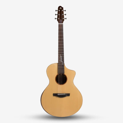 Covenant Guitar Junior J 36 inch Solid Top Acoustic Guitar including Soft Case and Accessories