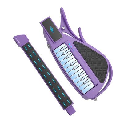 ENYA Cyber-G (Keyboard Model) Stringless Smart Electric Guitar - Purple