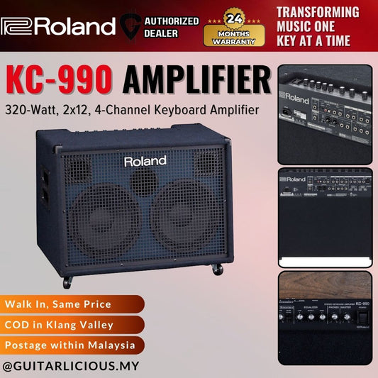 Roland KC-990 320-Watt 2x12 4-Channel Keyboard Amplifier