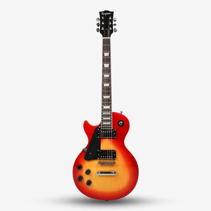 LAMBDA Series Les Paul Style LEFT Handed Electric Guitar w/ Double Closed Humbucker (Gamma RCStromm Kaysen , KG-12 / LP)