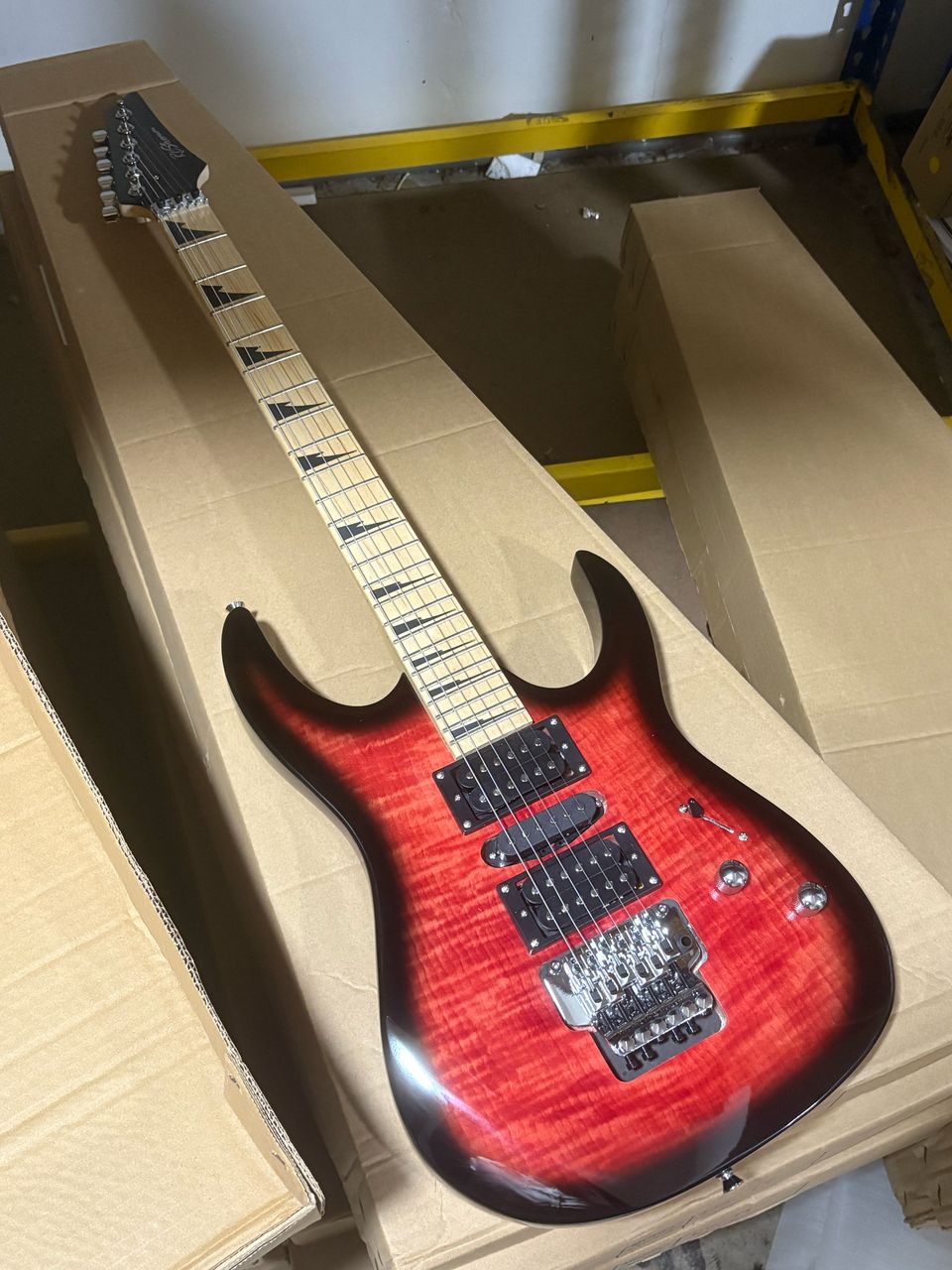 SIGMA Series Floyd Rose Electric Guitar HSH with Tremolo Floating Bridge System ( RCStromm / KG-21 / KG21 )