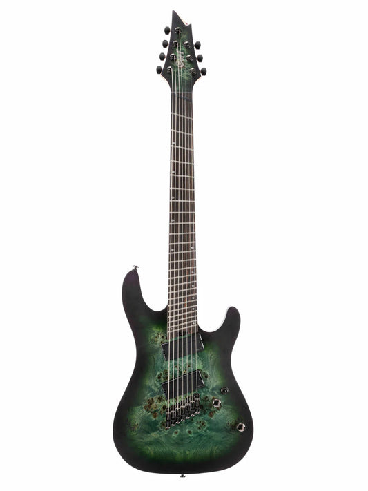 Cort KX-507MS Electric Guitar with Bag - Star Dust Green