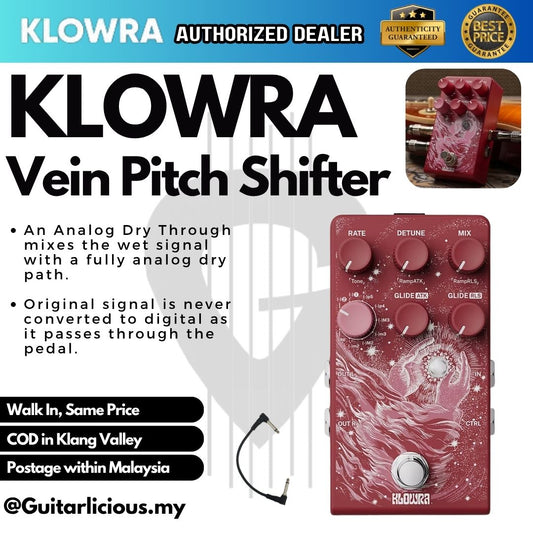 Klowra Vein Pitch-Shifter & Harmonic Pedal