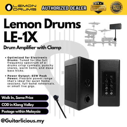 Lemon Drums LE-1X Drum Amplifier with Clamp