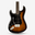 Omega Series Stratocaster (Left-Handed) Electric Guitar with Tremolo (SSS) Pick Up ( RCStromm / L-G1LH / Kiri / Lefty )