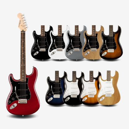 Omega Series Stratocaster (Left-Handed) Electric Guitar with Tremolo (SSS) Pick Up ( RCStromm / L-G1LH / Kiri / Lefty )