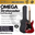 Omega Series LEFT HANDED Stratocaster Electric Guitar with SSS PIckup & Tremolo