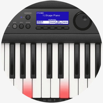 Casio LK-S450 61 key Casiotone Lighting Arranger Keyboard w/ Bluetooth Adaptor Premium Bundle Set LKS450 / LKS 450