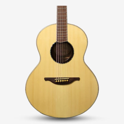 HSIENMO LL38 38 inch Full Solid Travel Size Acoustic Guitar - Solid Spruce & Solid Mahagony ( LL-38 / LL 38 )