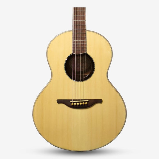 HSIENMO LL38 38 inch Full Solid Travel Size Acoustic Guitar - Solid Spruce & Solid Mahagony ( LL-38 / LL 38 )