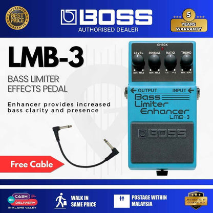 BOSS LMB-3 Bass Limiter Effects Pedal