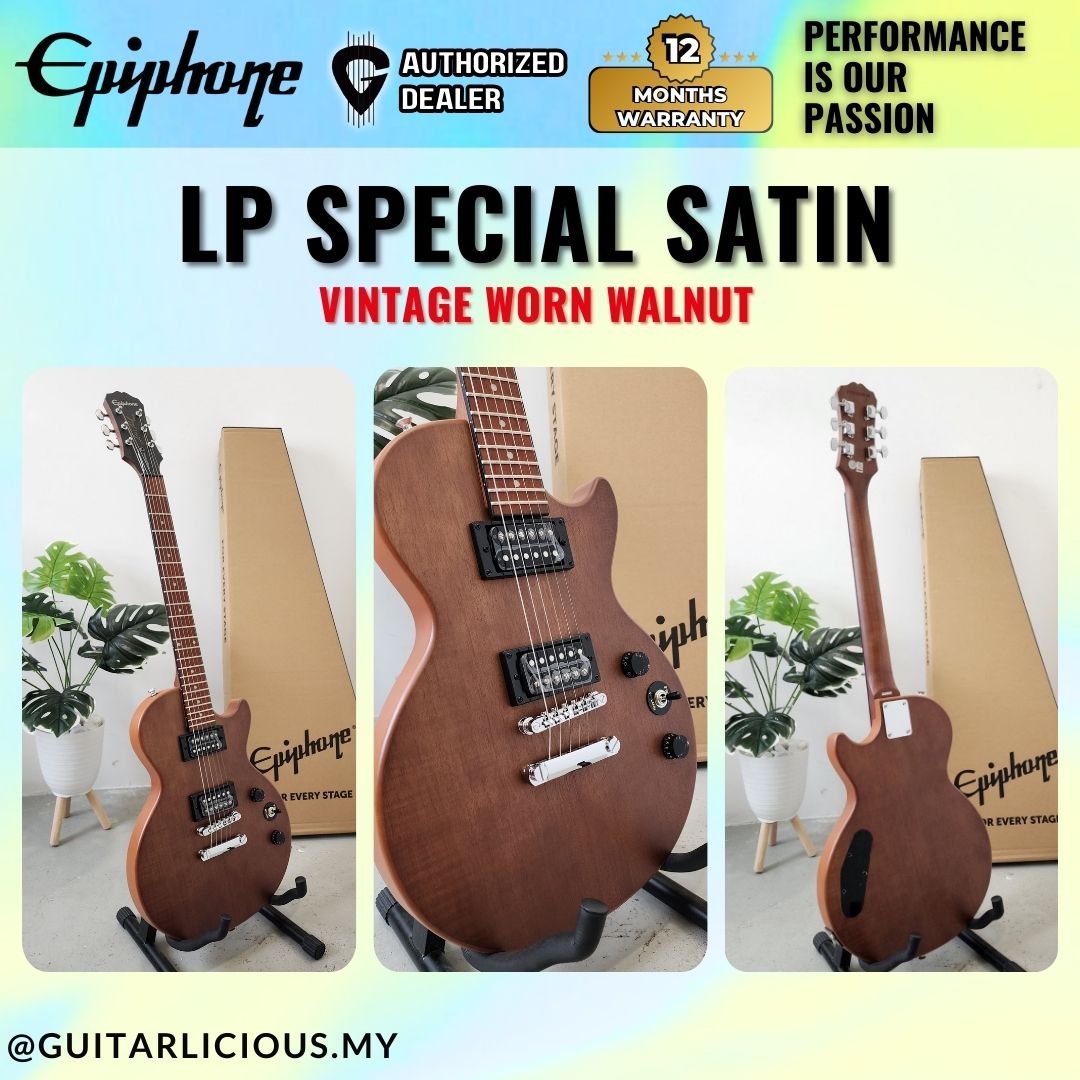 Epiphone Les Paul Special Satin E1 Double Humbucker Electric