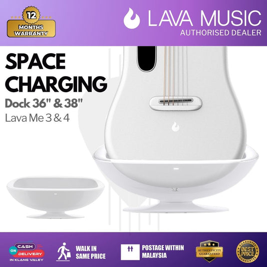 Lava Me 3 & 4 Space Charging Dock 36" & 38" - White