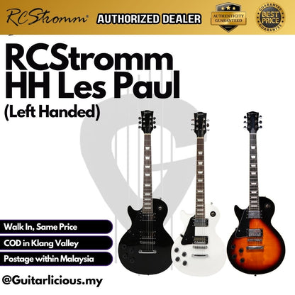 RCStromm HH Les Paul Electric Guitar (Left Handed)