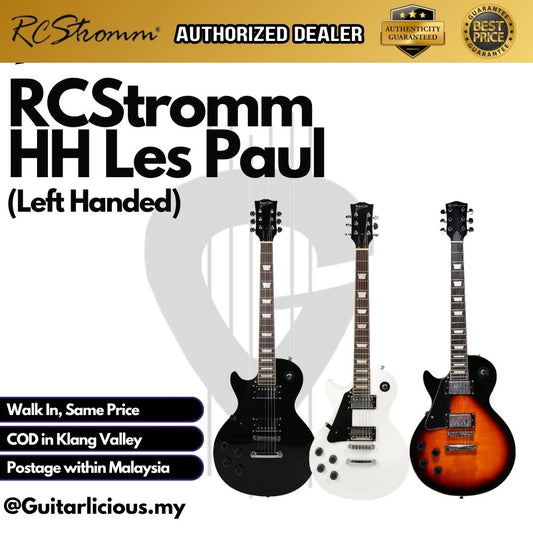 RCStromm HH Les Paul Electric Guitar (Left Handed)