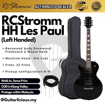 RCStromm HH Les Paul Electric Guitar (Left Handed)
