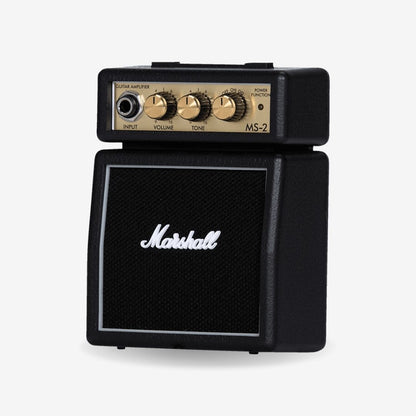 Marshall MS-2 - 1 Watt Battery-powered Micro Amplifier (MS2 / MS 2) - Black (M31-MS-2-E)