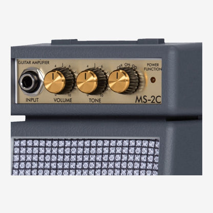 Marshall MS-2 - 1 Watt Battery-powered Micro Amplifier (MS2 / MS 2) - Classic (M31-MS-2C-E)