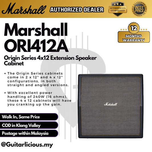 Marshall ORI412A Origin Series 4x12 Extension Speaker Cabinet