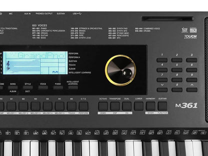 Medeli M361 Millenium Series 61-Key Portable Keyboard ( M361 / M 361 )