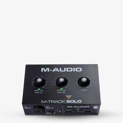 M-Audio M-Track Solo 2-in 2-out USB Audio Interface with 01 Mic Preamp ( M Track )