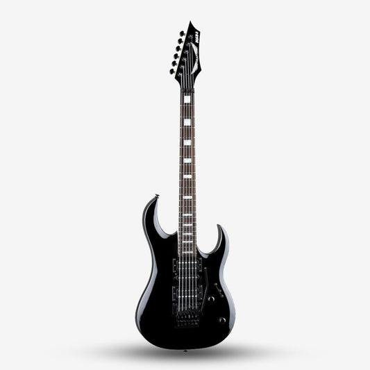 Dean Guitars Michael Batio MAB3 Double Cutaway Rosewood Fretboard Floyd Rose Electric Guitar, Classic Black ( MAB3-CBK )