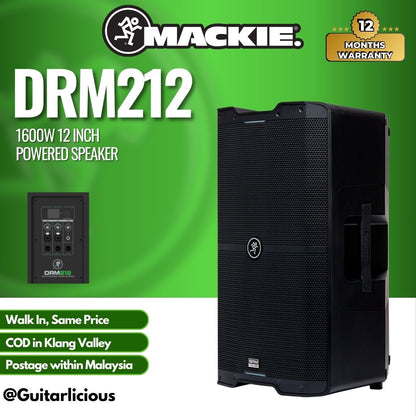 Mackie DRM212 1600W 12" Powered Speaker