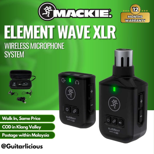 Mackie EleMent Wave XLR Wireless Microphone System