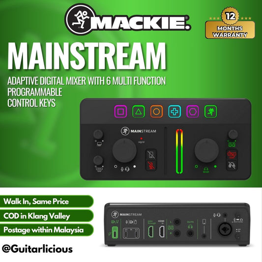 Mackie MAINSTREAM Adaptive Digital Mixer with 6 Multi-Function Programmable Control Keys