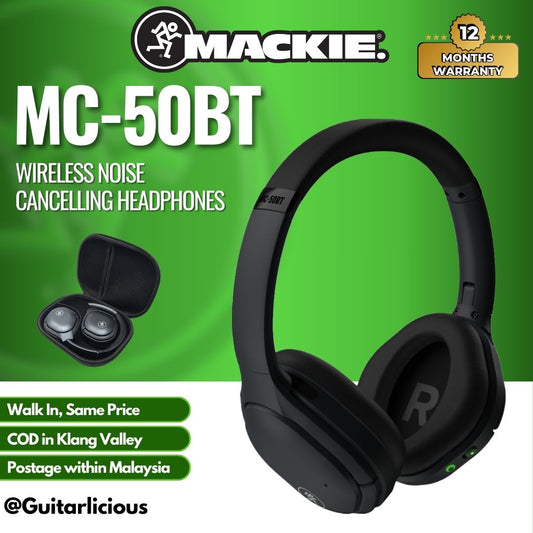 Mackie MC-50BT Wireless Noise Cancelling Headphones