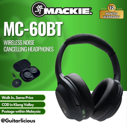 Mackie MC-60BT Wireless Noise Cancelling Headphones