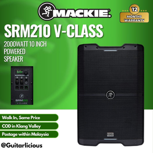 Mackie SRM210 V-Class 2000W 10 inch Powered Speaker (PRE-ORDER)
