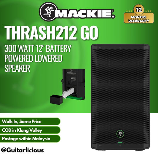 Mackie Thrash212 GO 300-watt 12-inch Battery-powered Loudspeaker (PRE-ORDER)