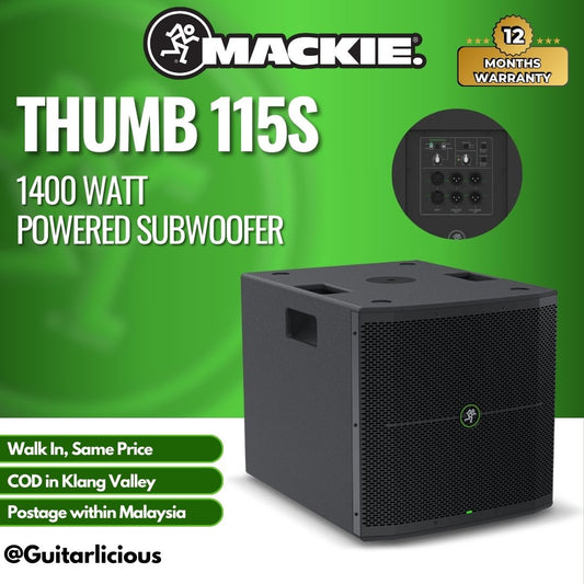 Mackie Thump 115S 1400 watt Powered Subwoofer (PRE-ORDER)