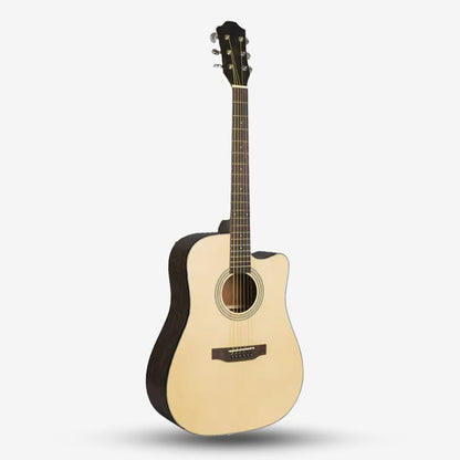 RCStromm MC41 41" Dreadnought 41 inch Acoustic Guitar with Cutaway For Beginners ( MC-41 / MC 41 )