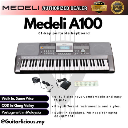 Medeli A100 Portable Keyboard ( A-100 / A 100 )