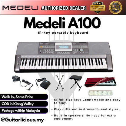 Medeli A100 Portable Keyboard ( A-100 / A 100 )