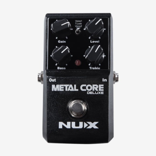 NUX Metal Core Deluxe MKII 3 Distortion High Gain Preamp Effect Pedal with True Bypass