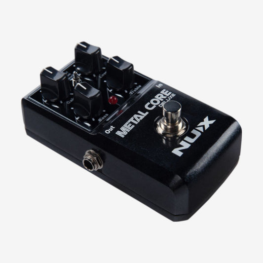 NUX Metal Core Deluxe MKII 3 Distortion High Gain Preamp Effect Pedal with True Bypass