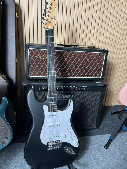 RCStromm Omega Series Stratocaster SSS Electric Guitar with Matte Finish (MH01)