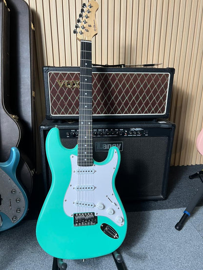 RCStromm Omega Series Stratocaster SSS Electric Guitar with Matte Finish (MH01)