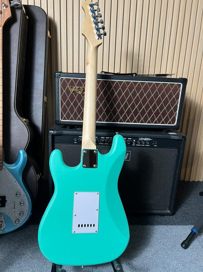 RCStromm Omega Series Stratocaster SSS Electric Guitar with Matte Finish (MH01)